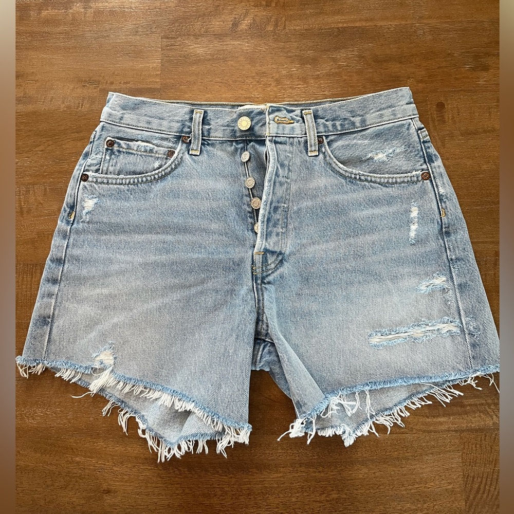 Brand new, never been worn Agolde Parker Jean shorts.